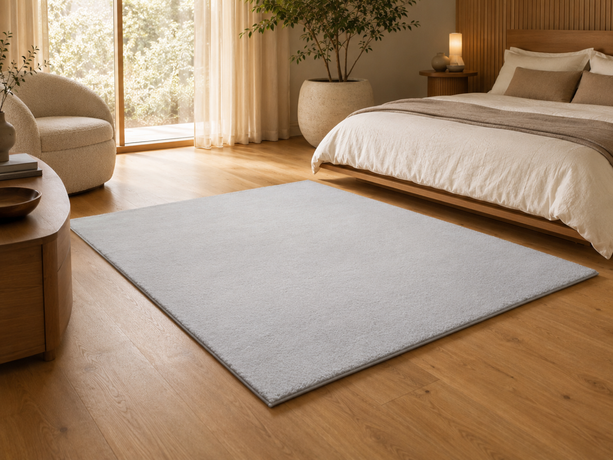 Covor Dumonde Whisper gri deschis 80x150 cm